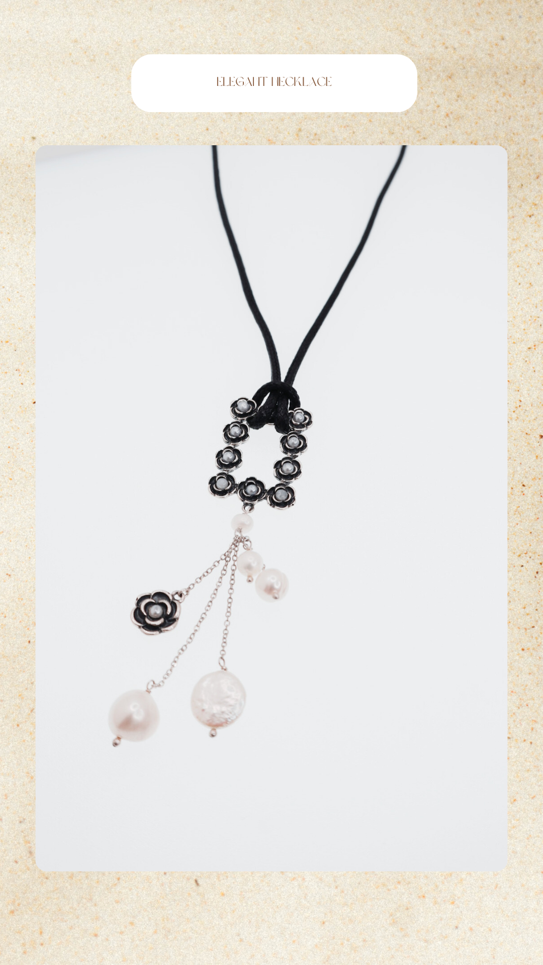Collar flor