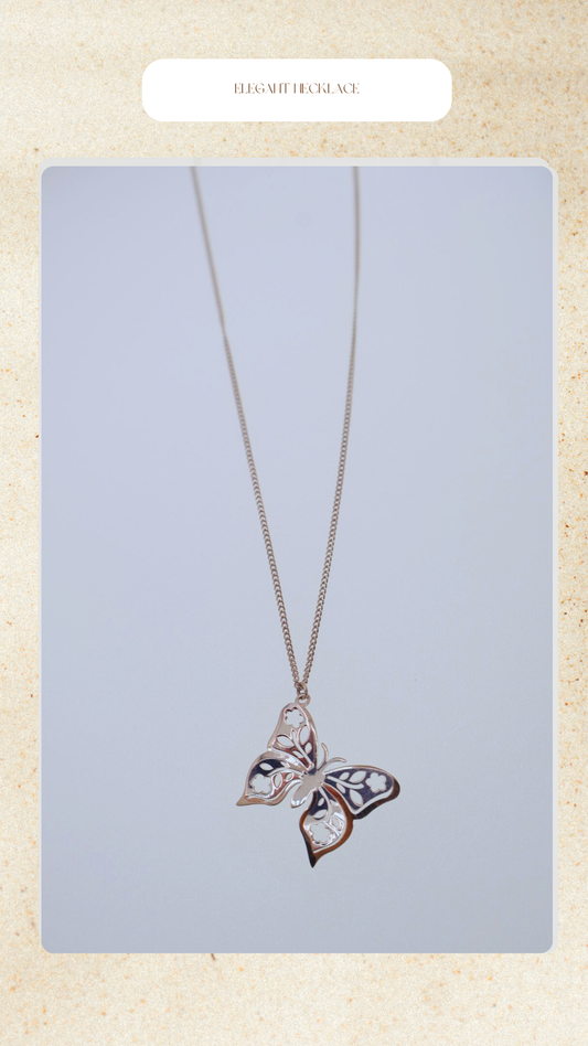 Collar mariposa